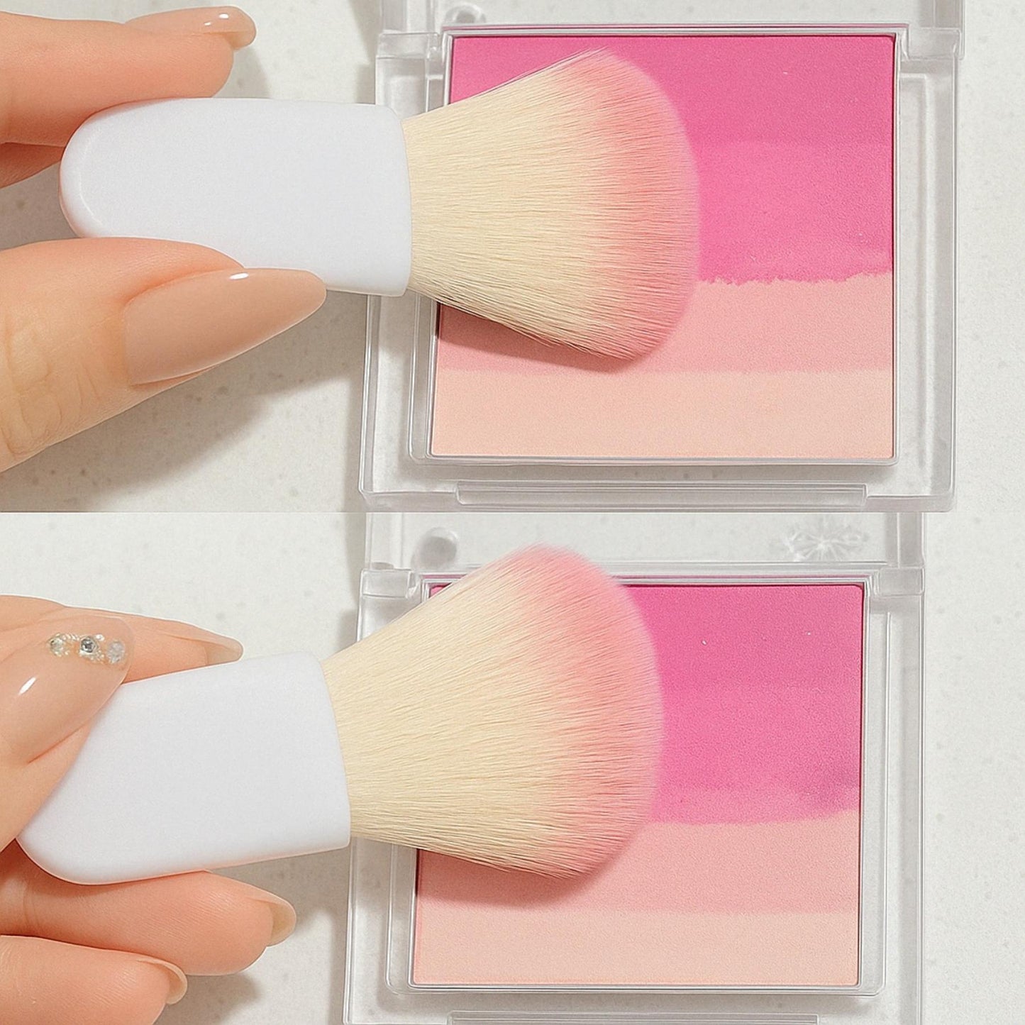 Set de Pinceaux de Maquillage Compact – Douceur et Précision au Quotidien